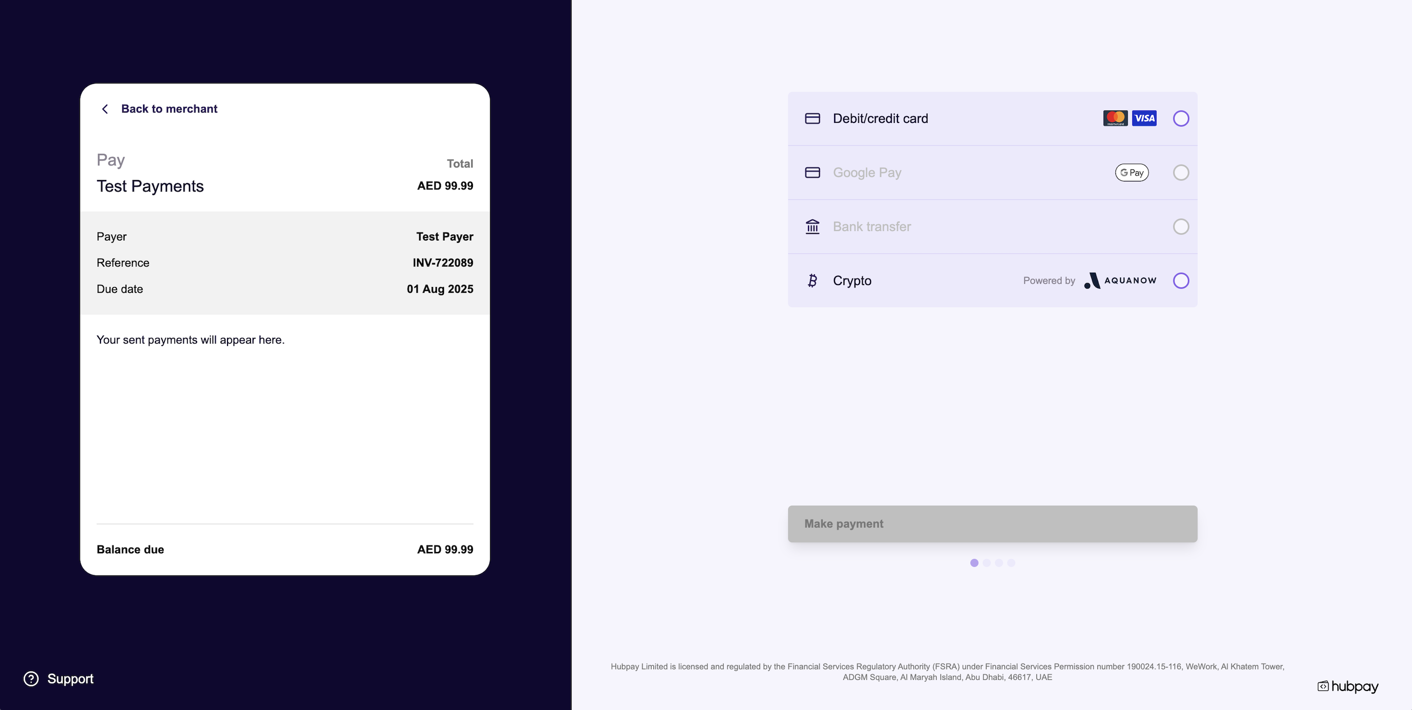 payment portal options